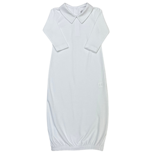 Pima Knit Collared Gown