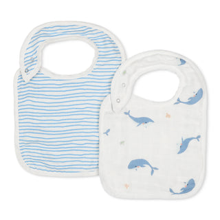 Whale Bib Set