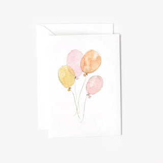 Enclosure Card - Pink Balloons