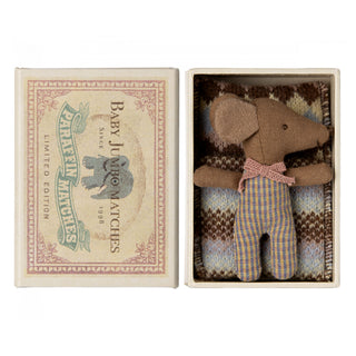 Sleepy Wakey Baby Mouse in Matchbox