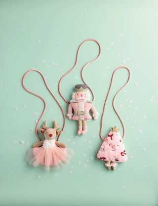Christmas Plush Purse - Nutcracker