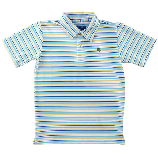 Performace Stripe Polo - Tricolor