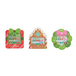 Christmas Glitz Gems Sticker Earrings