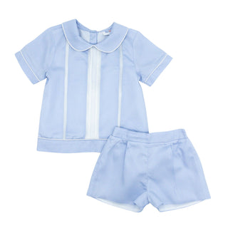 David Heirloom Short Set - Blue