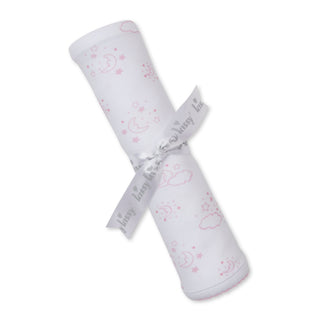 Printed Blanket - Cheerful Good Night - Light Pink