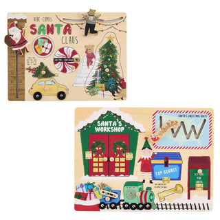 Santa Claus Busy Board Puzzle