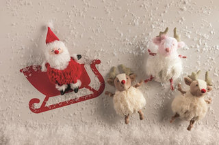 Christmas Pom-pom Pal - Santa