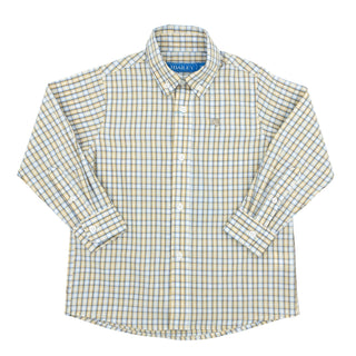 Roscoe Button-down Shirt - Pecan Plaid