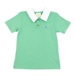 Ian Polo Shirt with Embroidery - Golf