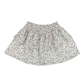 Cherry Blossom Smocked Skirt