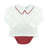 White with Red