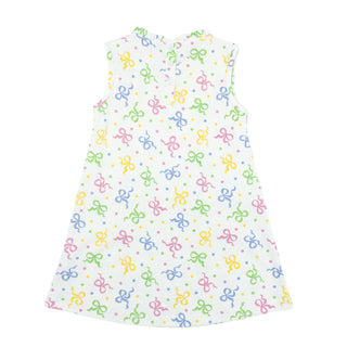 Pima Knit Margot Dress - Pastel Bows