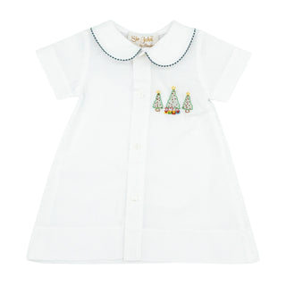 Daygown with Christmas Embroidery