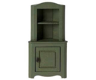 Corner Cabinet, Mouse - Dark Green