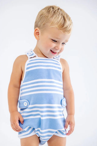 Skipper Sunsuit - Saddle Ridge Stripe