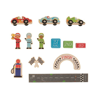 Wood Toy Set - Race Car