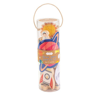 Wood Toy Set - Outer Space