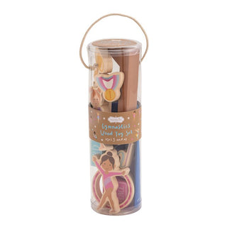 Wood Toy Set - Gymnastics