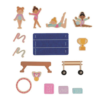 Wood Toy Set - Gymnastics