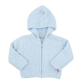 Chenille Hoodie - Blue