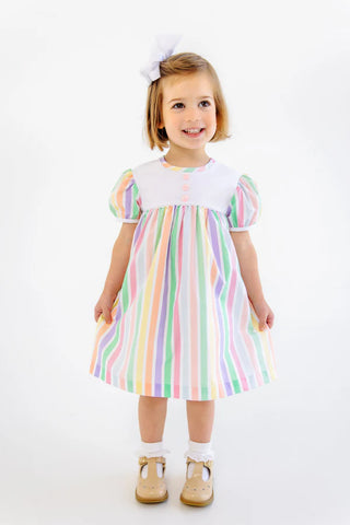 Short Sleeve Brigantine Dress - Southhampton Stripe