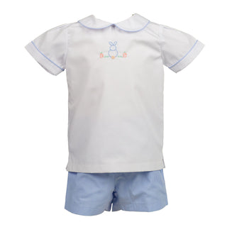 *PRE-ORDER* Boys Clover Short Set - Bunny