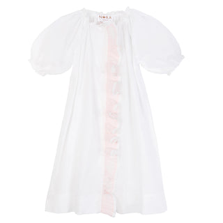 Girls Baby Classic Ruffle Cotton Daygown