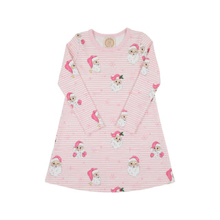 Long-sleeve Polly Play Dress - Dear Santa