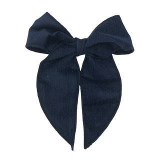 Corduroy Fabric Hair Bow