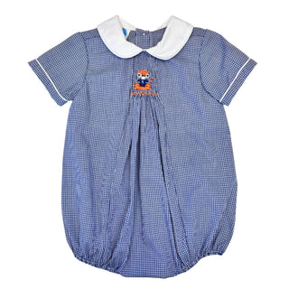 Boys Tiger Smocked Bubble