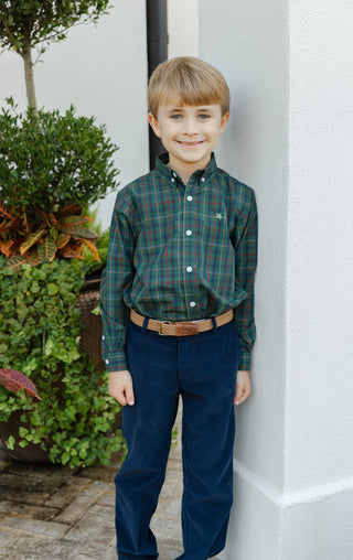 Roscoe Button Down Shirt - Watson Plaid