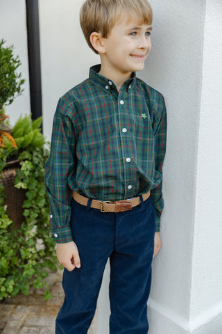 Roscoe Button Down Shirt - Watson Plaid