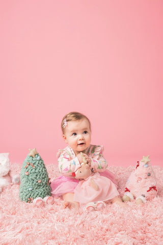 Holiday Plush Pals - Pink Santa