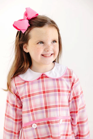Lindy's Lunch Dress - Broadway Play Plaid