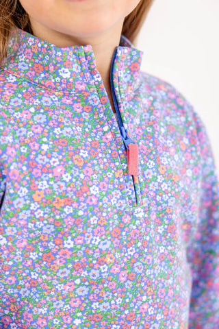 Canter Collar Half-zip - Mountain Brook Mini Floral