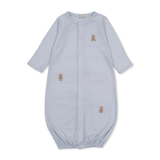Converter Gown with Embroidery - Blue Teddy Bear Club