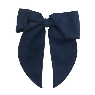 Corduroy Fabric Hair Bow