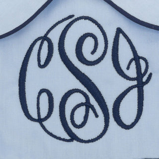 Girl Three Initial Monogram