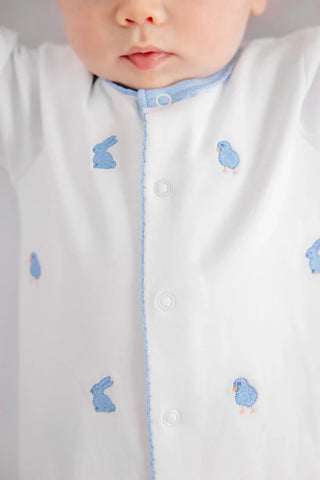 Twinkle Twinkle 2-in-1 Gown - Beale Street Blue Easter