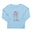 Santa's Good List on Light Blue