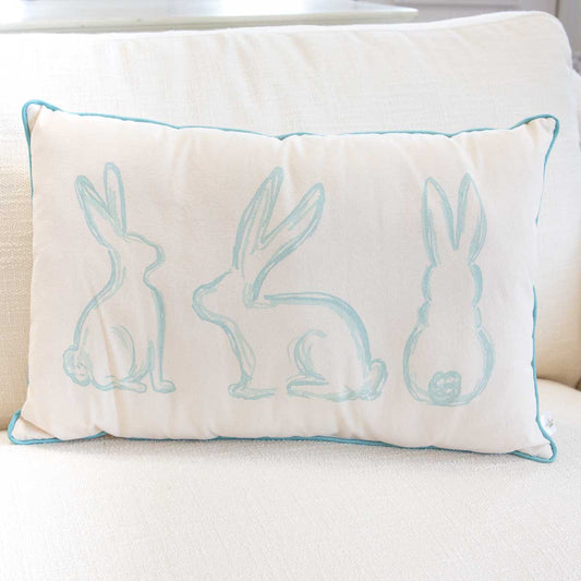 Lily Belle Bunny Lumbar Pillow