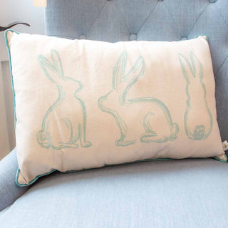 Lily Belle Bunny Lumbar Pillow