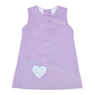 Hayden Jumper with Applique (Corduroy) - Hearts
