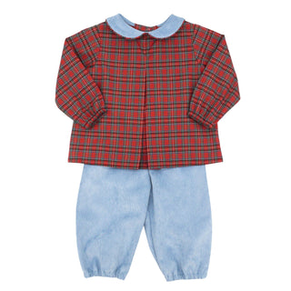 Boy Gathered Pant Set