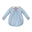 Candy Canes on Light Blue