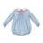 Candy Canes on Light Blue