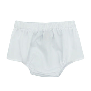 Landon Basic Diaper Cover - White