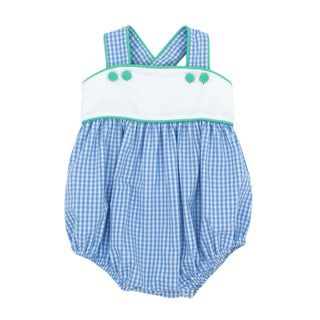 Boys Sunsuit - Williamsburg Plaid