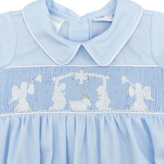 Boys Smocked Nativity Bubble