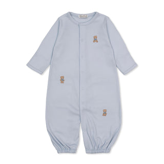Converter Gown with Embroidery - Blue Teddy Bear Club